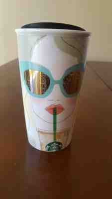 New Starbucks Los Angeles Ceramic Double Wall Tumbler Mug LA City collection  - Sold on eBay Jun, 17th 2019 for $18.90