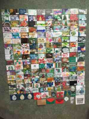 175+ STARBUCKS GIFT CARDS LOT HOLIDAY, STATE COLLECTIBLE RARE - Sold on eBay Jun, 17th 2019 for $35.99