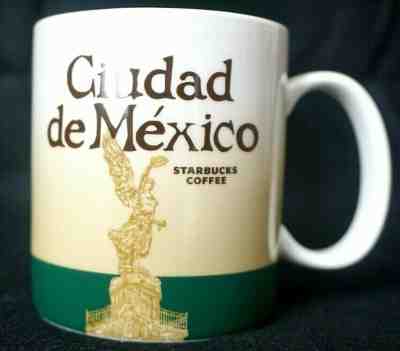 Starbucks Ciudad De Mexico Global Icon City Series Coffee Mug 16oz EUC!!