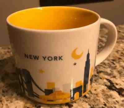 Starbucks New York NYC You are Here 2017 Collector Mug - EUC - Free Shipping - Sold on eBay Jun, 16th 2019 for $18.95