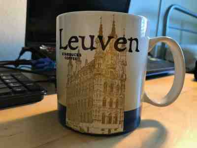 Leuven Starbucks Coffee Mug From Global Icon Collector Series, 16 oz. - Sold on eBay Jun, 16th 2019 for $25.99