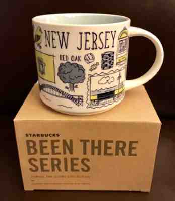 New Jersey Been There Starbucks Coffee Mug NIB 14oz - Sold on eBay Jun, 16th 2019 for $28.99