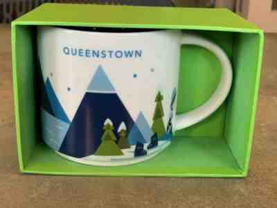 Queenstown New Zealand Starbucks Mug YAH (You Are Here) - New In Box - Sold on eBay Jun, 16th 2019 for $39.00