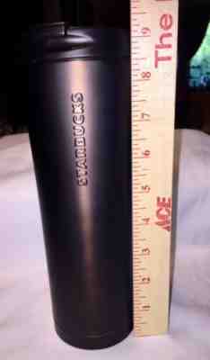  Starbucks MATTE BLACK/BRONZE Stainless Travel  Coffee Tumbler Venti 20 oz Cup - Sold on eBay Jun, 16th 2019 for $19.00
