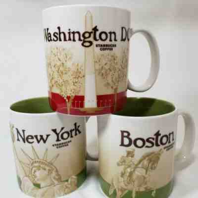 Lot Of 3 Starbucks City Mugs. - Sold on eBay Jun, 16th 2019 for $21.51