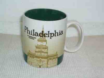 Starbucks ~PHILADELPHIA~ 16oz Global Icon 2011 Collector's Mug - Sold on eBay Jun, 16th 2019 for $15.99