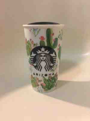 Hard to find Starbucks 2016 Arizona Ceramic Double Wall Travel Tumbler NWT - Sold on eBay Jun, 16th 2019 for $35.00