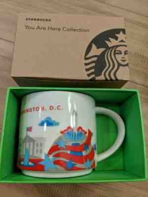Starbucks Washington DC Coffee 14oz Mug You Are Here Collection YAH - New in Box - Sold on eBay Jun, 16th 2019 for $25.00
