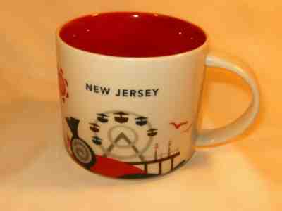 Starbucks New Jersey You Are Here Collection Coffee Cup Mug 14 oz  - Sold on eBay Jun, 16th 2019 for $17.00