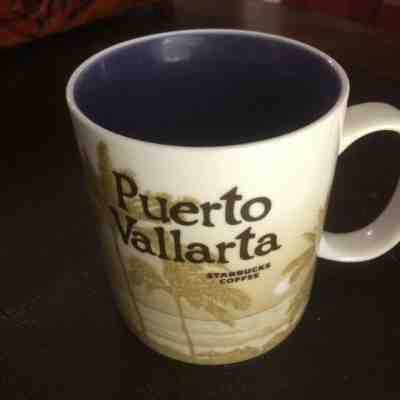 Starbucks Puerto Vallarta 16oz cup..vacation mug - Sold on eBay Jun, 16th 2019 for $19.99
