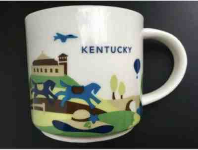 Starbucks Kentucky You Are Here Mug 14 ounce Horse Racing Derby - Sold on eBay Jun, 16th 2019 for $16.99