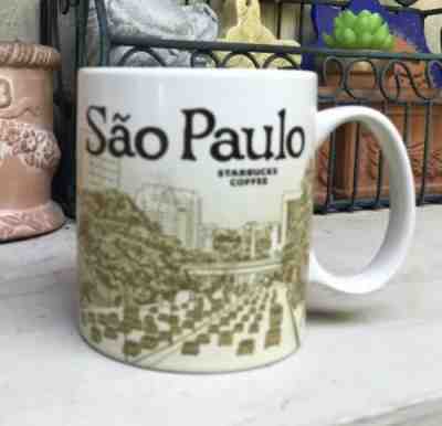 Original Starbucks City Mug 16 oz Sao Paulo Series 2017 Brasil Discontinued - Sold on eBay Jun, 16th 2019 for $18.00