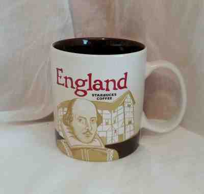 Starbucks Global Icon England UK Collector Series Coffee Mug 2010 16 oz - Sold on eBay Jun, 16th 2019 for $21.95