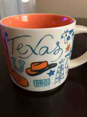 Starbucks TEXAS "Been There" Collection 14oz Coffee Mug Cup NEW Out of Box - Sold on eBay Jun, 16th 2019 for $16.99