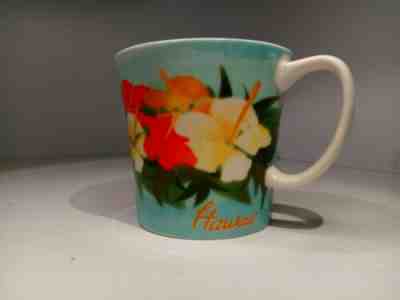 Starbucks Hawaii Mug Hibiscus Flowers Bone China 2010 Excellent Condition - Sold on eBay Jun, 16th 2019 for $35.00