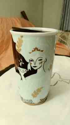 NEW Starbucks Siren Mermaid 12oz Double Wall Tumbler Mug 2018 Holiday Limited - Sold on eBay Jun, 16th 2019 for $20.00