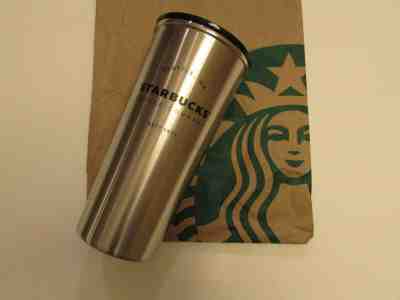 NEW AUTHENTIC Starbucks  Est 1971 Siren Travel Tumbler Mug Cup / Brushed Silver  - Sold on eBay Jun, 16th 2019 for $34.95