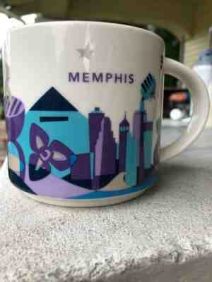 Starbucks "You Are Here" Collection, 2015-14 oz. Mug, Memphis - Sold on eBay Jun, 16th 2019 for $22.25