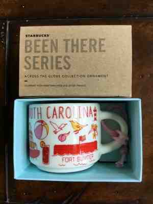 Starbucks SOUTH CAROLINA Mini Mug BEEN THERE SERIES Ornament New 2oz FAST SHIP - Sold on eBay Jun, 16th 2019 for $27.99