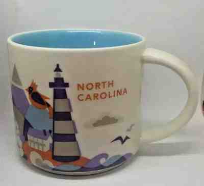 Starbucks You Are Here YAH Collection Mug North Carolina BRAND NEW 14oz - Sold on eBay Jun, 16th 2019 for $24.95