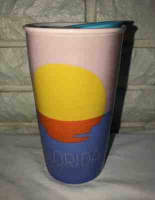 Starbucks 12 Fl Oz Florida Sun Pelican Ceramic Tumbler Travel Mug - Sold on eBay Jun, 16th 2019 for $22.99
