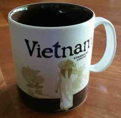 16 oz Starbucks Coffee Cup Mug Vietnam City Collector Series Mugs 2015 - Sold on eBay Jun, 16th 2019 for $17.95
