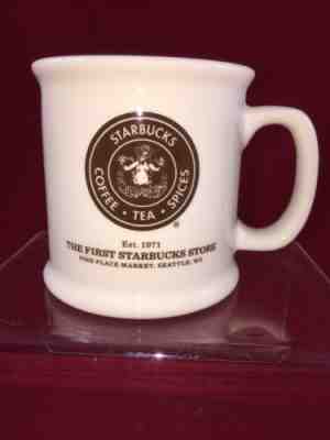 The First Starbucks Store 1971 Brown Coffee Cup Mug Mermaid Coffee Tea Spices - Sold on eBay Jun, 16th 2019 for $15.00