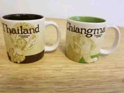 Starbucks 2013 Thailand Chiangmai Collector Series Demitasse Mug Set, 3 oz.  - Sold on eBay Jun, 16th 2019 for $24.99