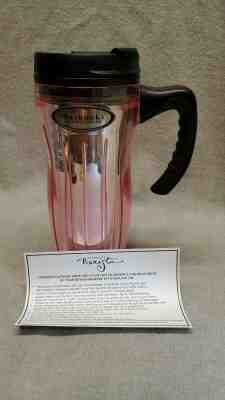 New STARBUCKS "Groovy Lucy" Travel Tumbler 16 oz Coffee Tea Mug with Handle NWT - Sold on eBay Jun, 16th 2019 for $24.99