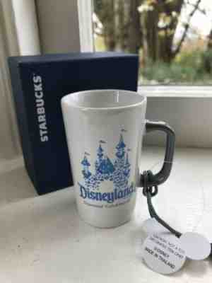 Disney Parks Disneyland 60th Diamond Celebration Starbucks Mug Ornament 2015 - Sold on eBay Jun, 15th 2019 for $15.95