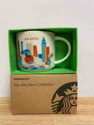 STARBUCKS You Are Here YAH ATLANTA 14 oz Coffee Tea Mug NEW in Box 2016 - Sold on eBay Jun, 15th 2019 for $19.99