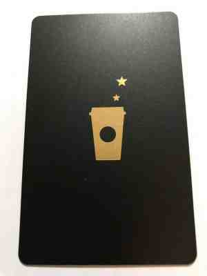 STARBUCKS 2008 Gold Card Black Rewards Gift Card Old Logo Zero Balance  - Sold on eBay Jun, 15th 2019 for $15.00