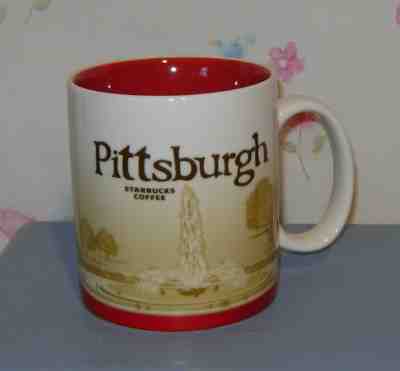 Starbucks Pittsburgh Mug Cup Collector Series Global Icon 2010 - Sold on eBay Jun, 15th 2019 for $34.68