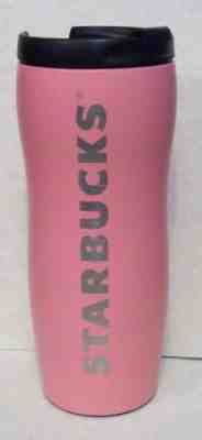 Starbucks Coffee Stainless Mug Slim Travel Tumbler 12 oz Matte Light Pink - Sold on eBay Jun, 15th 2019 for $19.99