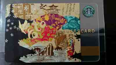 Starbucks Card Japan Kyoto 2010 Old Logo Maiko PIN intact - Sold on eBay Jun, 15th 2019 for $26.00