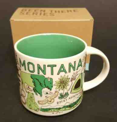 NIB Starbucks MONTANA "Been There Series" Across The Globe 14 oz Coffee Mug Cup - Sold on eBay Jun, 15th 2019 for $22.99