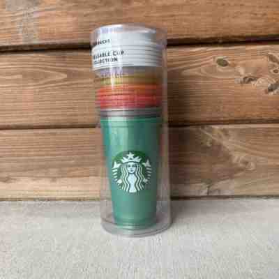 Starbucks Reusable Cup Collection Holiday Christmas 6 cups 2018 - Sold on eBay Jun, 15th 2019 for $20.99