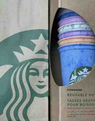 Starbucks Reusable Color Changing Hot Cups - Variety 6 Cups - Sold on eBay Jun, 15th 2019 for $32.00