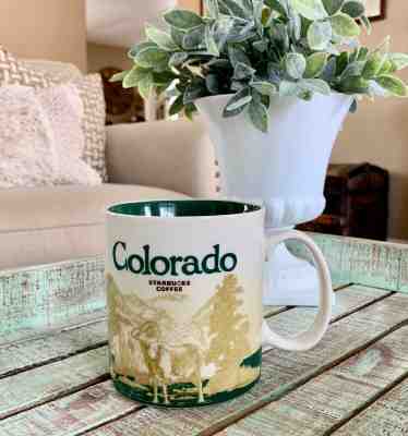 Starbucks Mug Global Icon City Series COLORADO 2012 16 oz Coffee RAM SKIING - Sold on eBay Jun, 15th 2019 for $19.00