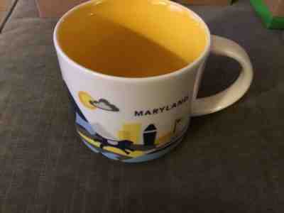 Starbucks Collector Series Coffee Mug Maryland - Sold on eBay Jun, 15th 2019 for $17.50