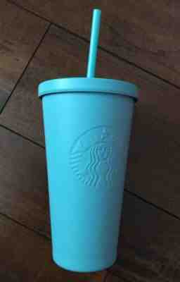 Starbucks Tiffany Blue Cold Brew Tumbler. 16 Ounce. Brand New. Discontinued. - Sold on eBay Jun, 15th 2019 for $34.99