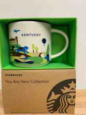 NEW 2014 Starbucks You Are Here Kentucky Collectible Coffee Mug SOLD OUT!!! NIB - Sold on eBay Jun, 15th 2019 for $19.99
