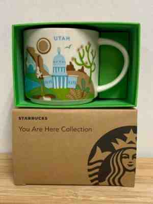 Brand New Retired Starbucks “You Are Here” Mug Utah 14oz - In Original Box - Sold on eBay Jun, 15th 2019 for $19.99