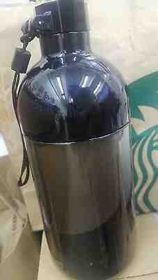 NEW 31 oz Starbucks smoke cold thermos tumbler w/press release, 2 compartment op - Sold on eBay Jun, 15th 2019 for $28.99