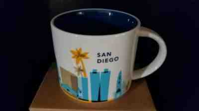 Starbucks YAH SAN DIEGO 2013 Mug 14 oz You Are Here NEW W/SKU - Sold on eBay Jun, 15th 2019 for $18.50