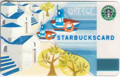 GREECE Starbucks Card Greek Islands 6034 Unused - Sold on eBay Jun, 15th 2019 for $55.00