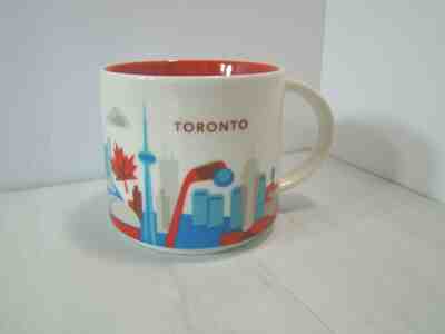 STARBUCKS 14OZ. COFFEE TEA MUG CUP YOU ARE HERE COLLECTION TORONTO NO BOX USED - Sold on eBay Jun, 15th 2019 for $20.00