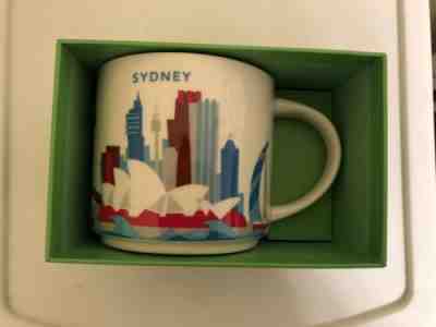 New In Box Starbucks You Are Here Sydney Australia Mug - Sold on eBay Jun, 15th 2019 for $59.99