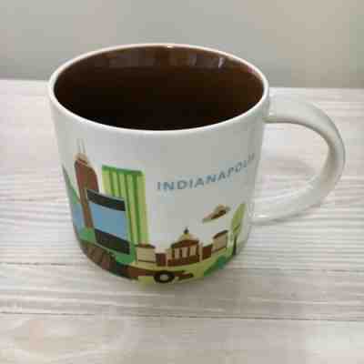 Indianapolis You Are Here Mug by Starbucks (2013, 14oz, Indiana) - Sold on eBay Jun, 15th 2019 for $20.00