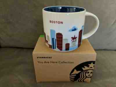 Starbucks Boston Massachusetts “You Are Here” YAH Collector Mug - Sold on eBay Jun, 15th 2019 for $39.95